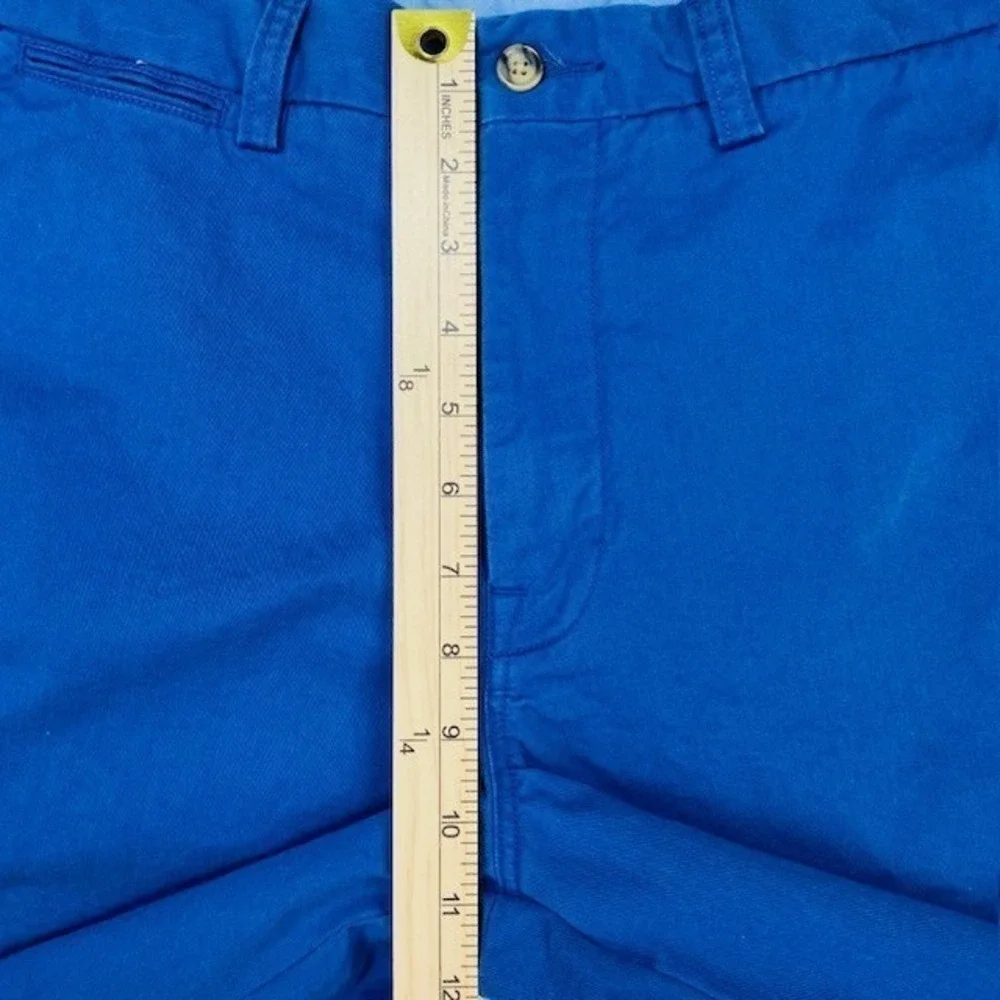 Polo Ralph Lauren Men 32 Royal Blue Stretch Classic Fit Chino Short Cotton Twill